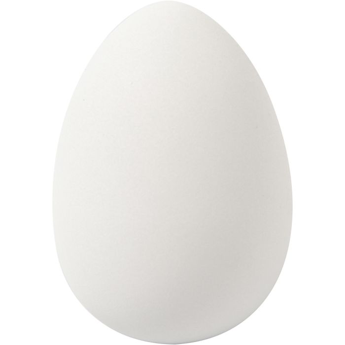 Oeuf, 8 cm, 5,5 cm, blanc, 8pièces/ 1 Pq.