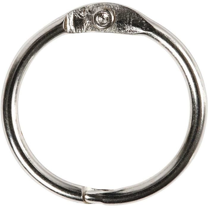 Anneau de reliure, 19 mm, 2 mm, 10pièces/ 1 Pq.