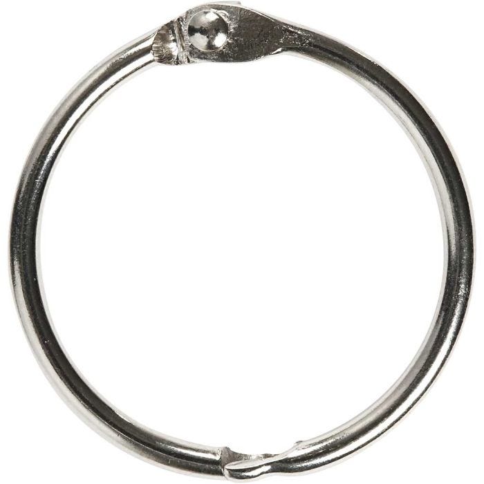 Anneau de reliure, 32 mm, 2,7 mm, 8pièces/ 1 Pq.