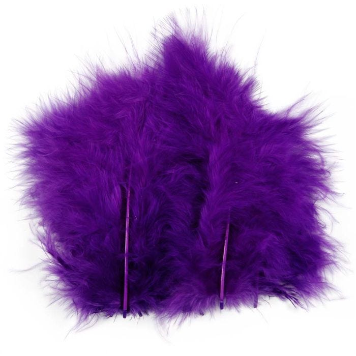 Duvet, 5-12 cm, violet, 15pièces/ 1 Pq.