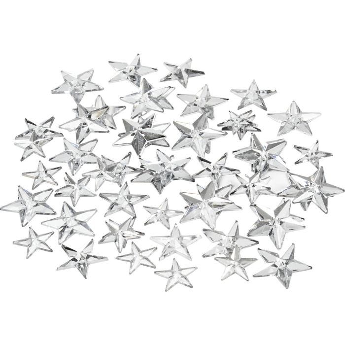 Pierre de strass, dim. 11+12+16 mm, argent, 360 pièces/ 1 Pq.