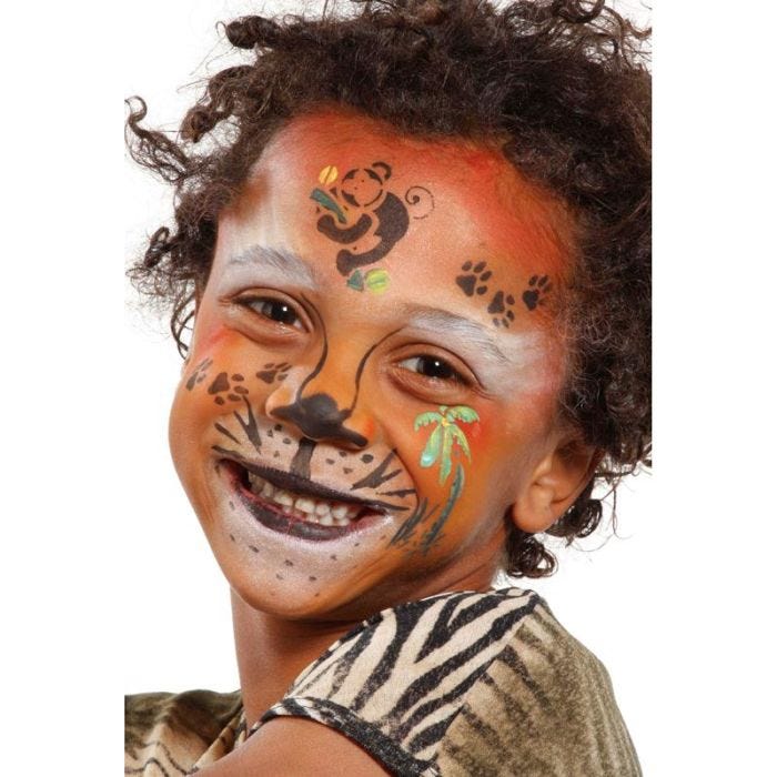 Maquillage enfant lion