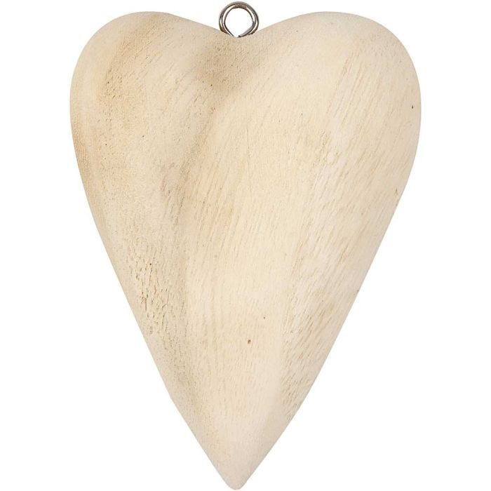 Coeur, 11,5x8,5x3 cm, 1 pièce