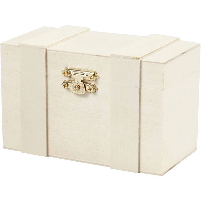 Coffre aux trésors, H : 7,5 cm, L : 12 cm, L : 6 cm, 1 pièce