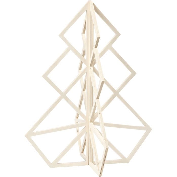Sapin de Noël, 60 cm, 48 cm, 1 pièce