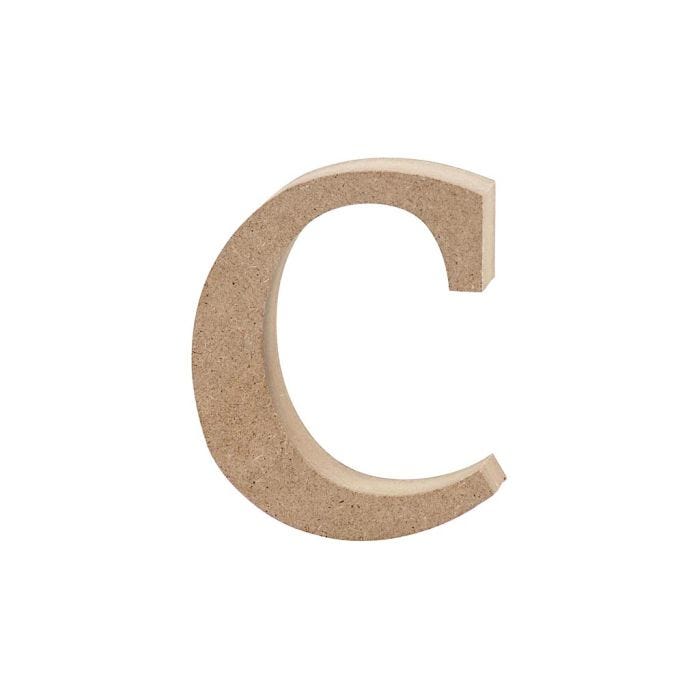 Lettre, c, H : 8,4 cm, ép. 2 cm, 1 pièce