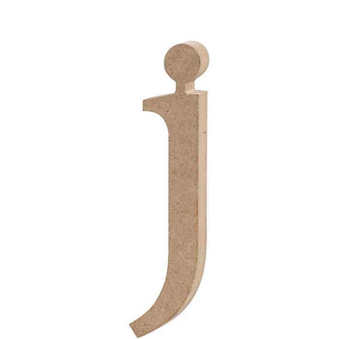 Lettre, j, 15,5 cm, 2 cm, 1 pièce