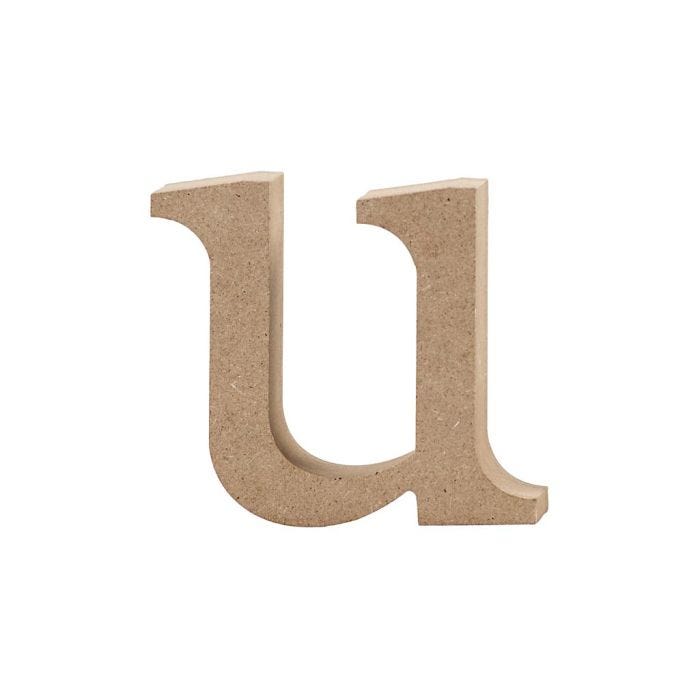 Lettre, u, 8,5 cm, 2 cm, 1 pièce