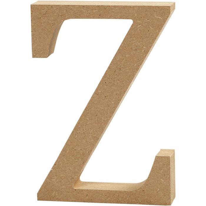 Lettre, Z, 13 cm, 2 cm, 1 pièce