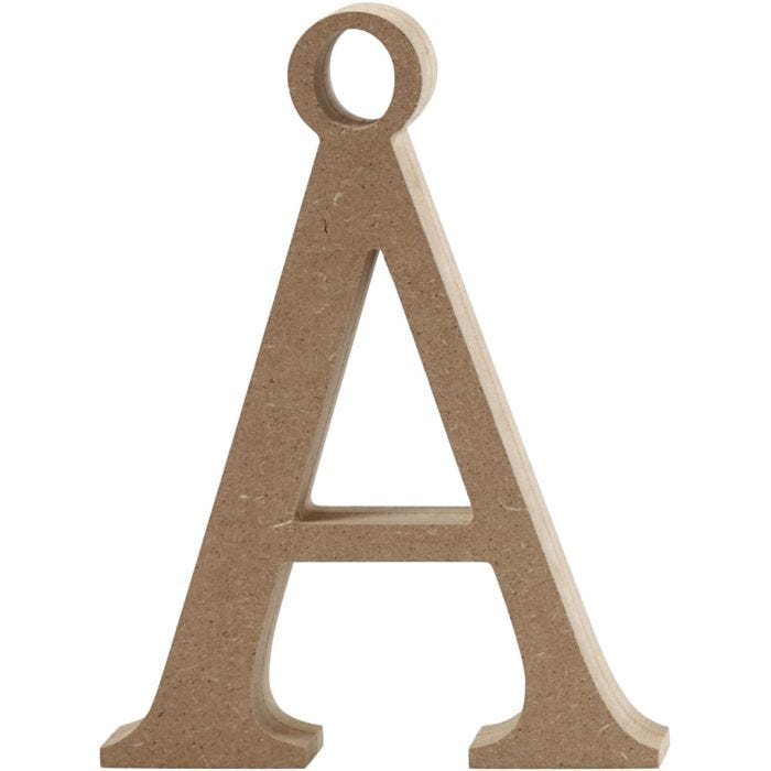 Lettre, Å, 15,5 cm, 2 cm, 1 pièce