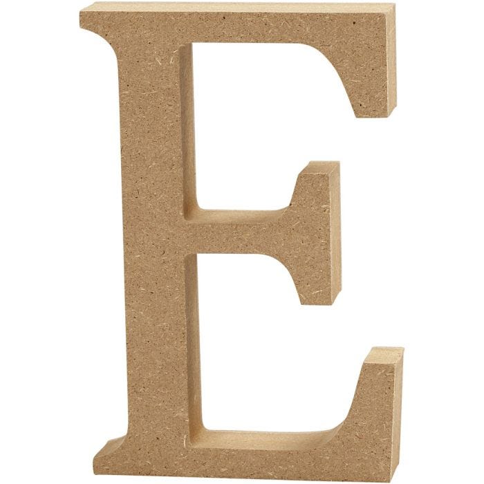 Lettre, E, 8 cm, 1,5 cm, 1 pièce