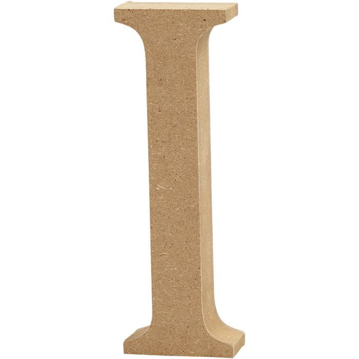 Lettre, I, 8 cm, 1,5 cm, 1 pièce