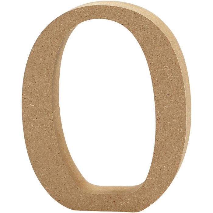 Lettre, O, 8 cm, 1,5 cm, 1 pièce