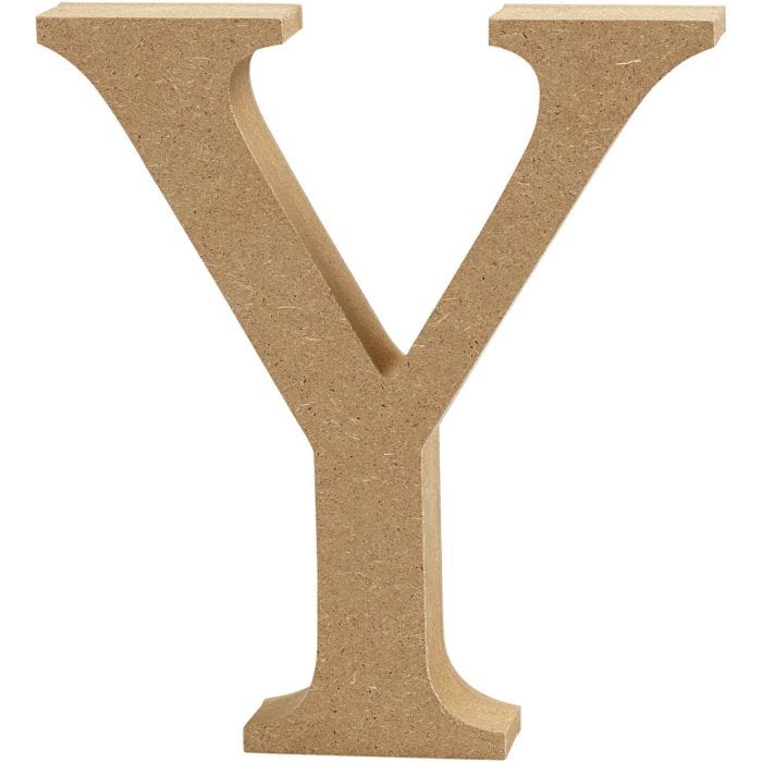 Lettre, Y, H : 8 cm, ép. 1,5 cm, 1 pièce