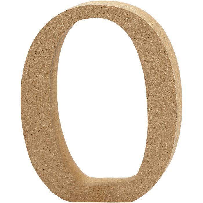 Chiffre, 0, 8 cm, 1,5 cm, 1 pièce
