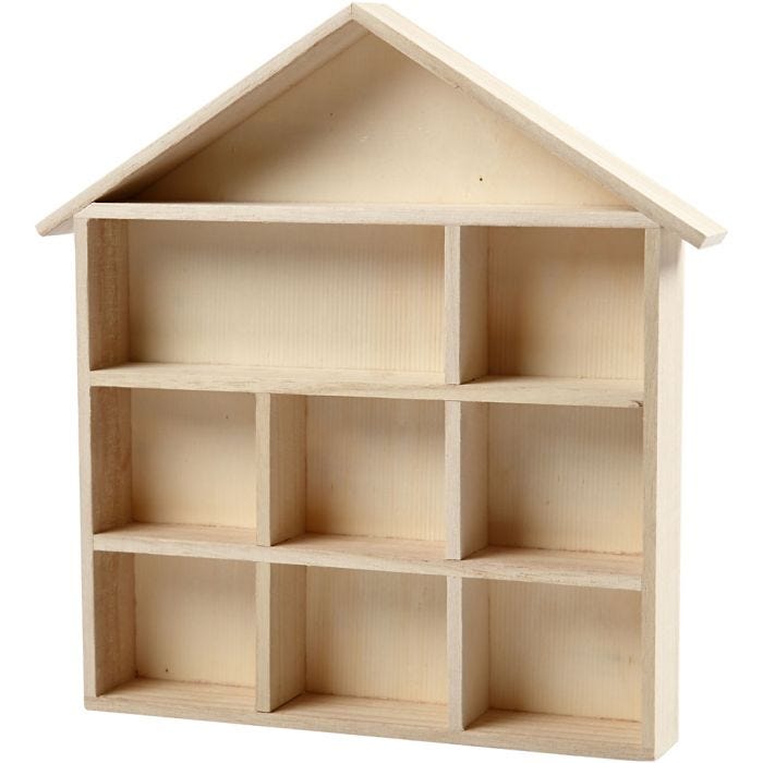 Maison étagère, 26 cm, 3,5 cm, 22 cm, 26x22 cm cm, 1 pièce
