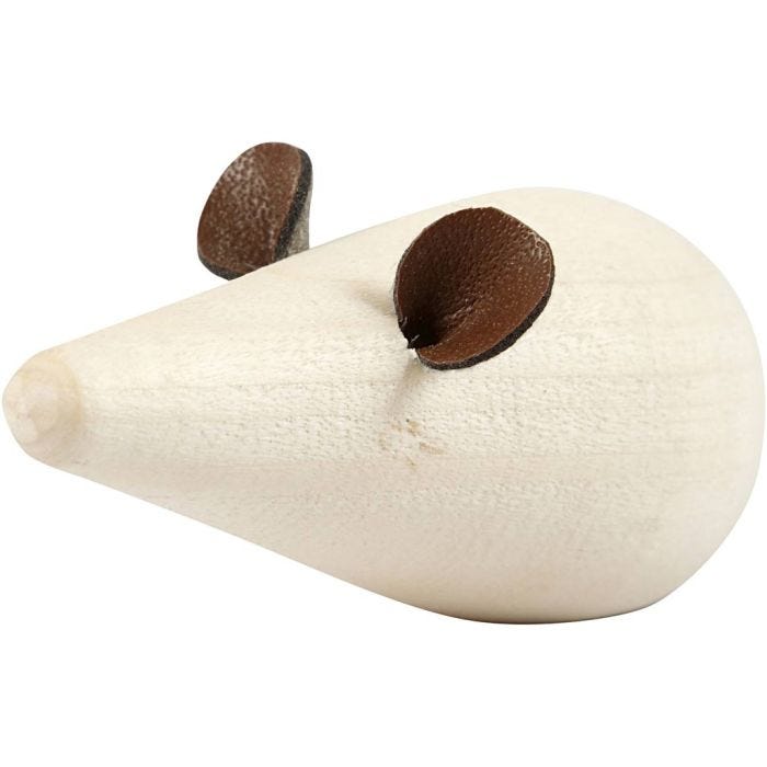 Souris, 6,5 cm, 3,5 cm, 2pièces/ 1 Pq.