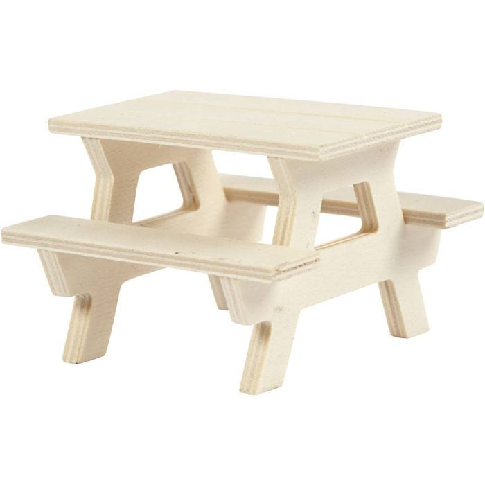 Table de pique-nique, 5,5 cm, 8 cm, 1 pièce