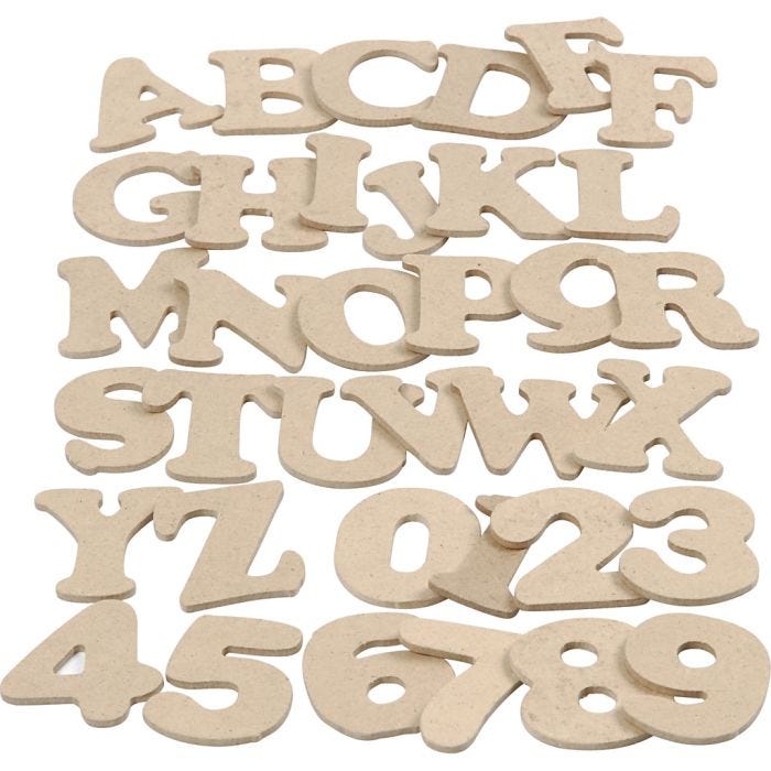 Chiffres &amp; Lettres, 4 cm, 2,5 mm, 36x10Pq./ 1 Pq.