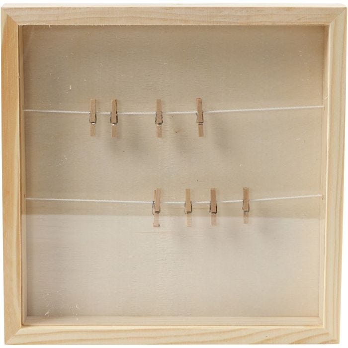 Cadre 3D, 35 mm, 23x23 cm, 1 pièce