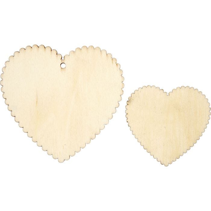 Coeurs, 5,1x5,1 cm, 12pièces/ 1 Pq.