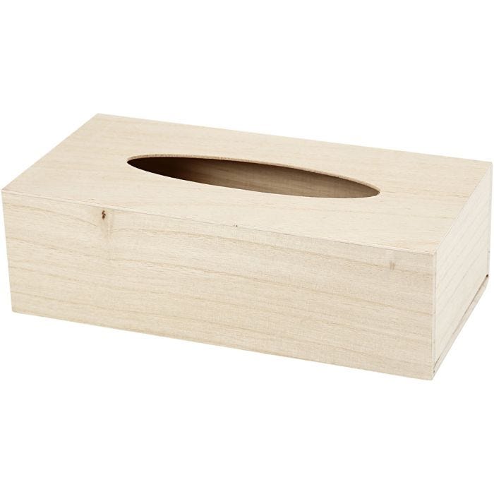 Boîte à mouchoirs , 27x14x8 cm, 1 pièce