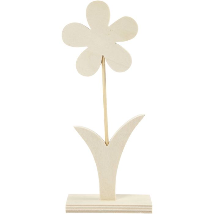 Fleur, 23 cm, 9,5 cm, 1 cm, 1 pièce