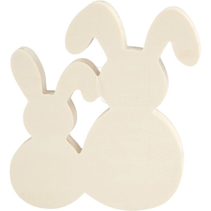 Lapins, 17 cm, 16 cm, 2 cm, 1 set