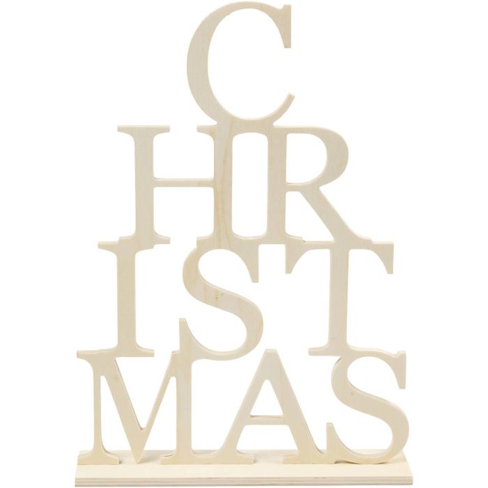 Arbre CHRISTMAS, H : 29 cm, L : 21 cm, 1 pièce