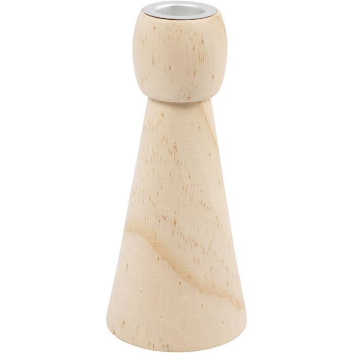 Bougeoirs, H : 14,5 cm, d 6,5 cm, 10 pièces/ 1 Pq.