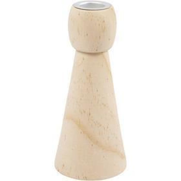 Bougeoirs, H : 14,5 cm, d 6,5 cm, 1 pièce