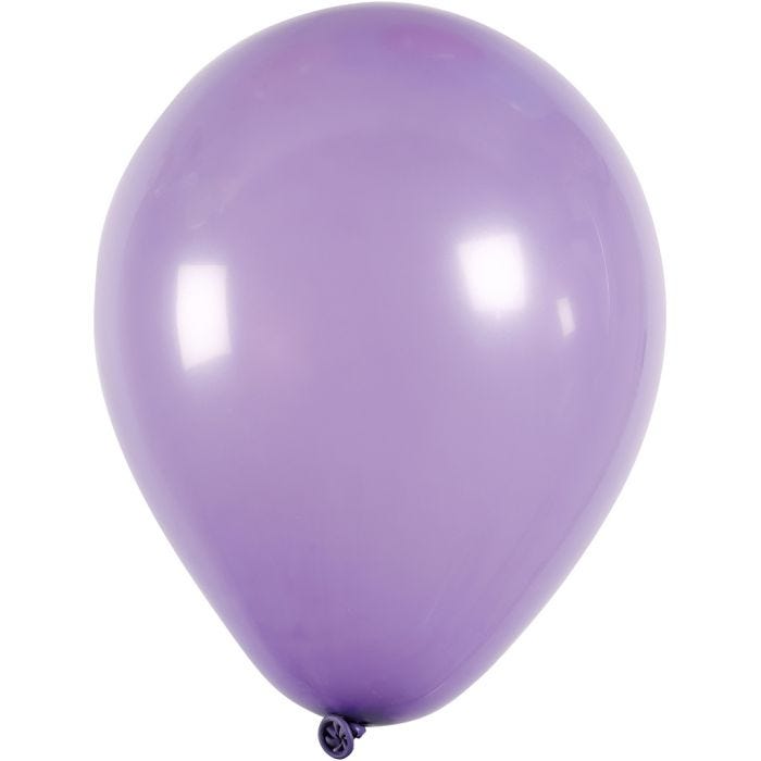 Ballons, rond, 23 cm, violet, 10pièces/ 1 Pq.