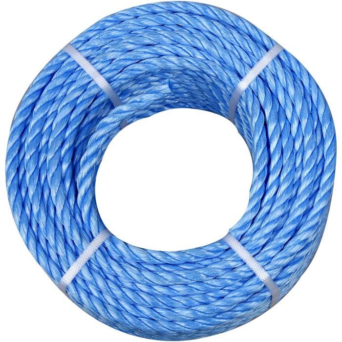 Corde en PP, 6 mm, 20m/ 1 rouleau