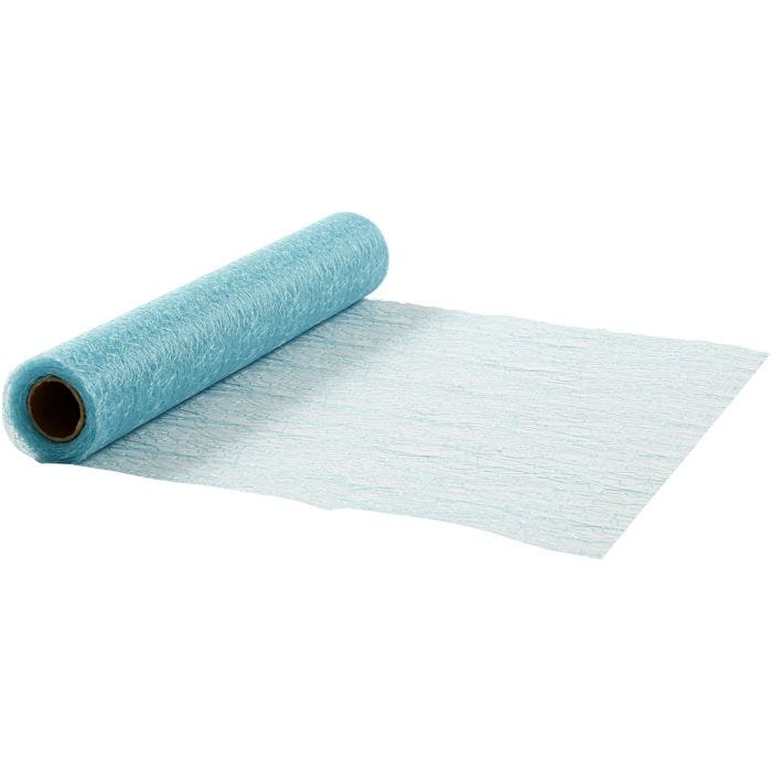 Chemins de table, 30 cm, turquoise, 10m/ 1 rouleau