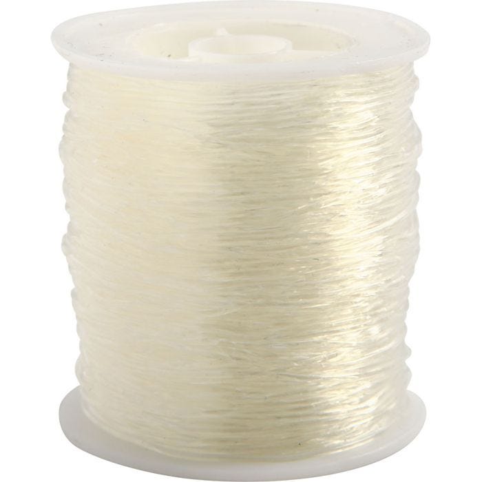 Cordon élastique, Rond, 1 mm, 50m/ 1 rouleau