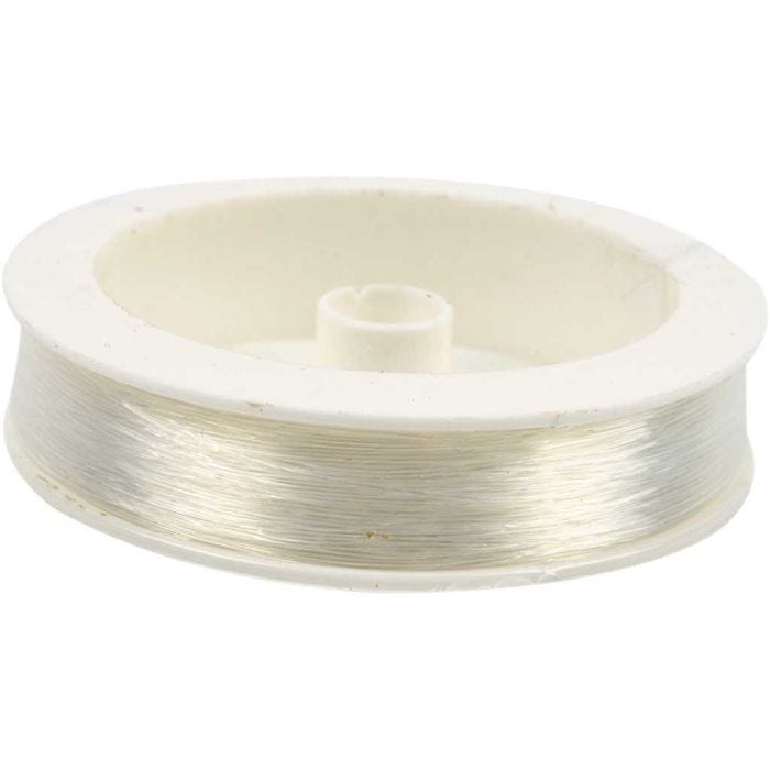 Fil nylon, 0,4 mm, Résistance à la traction: 23 kg, 100m/ 1 rouleau