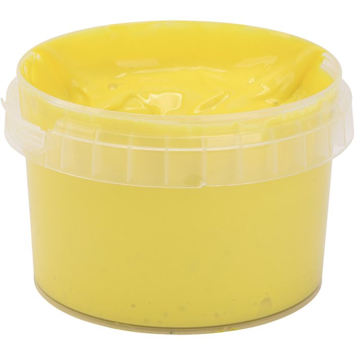 Peinture au Doigt, jaune, 250 ml/ 1 flacon