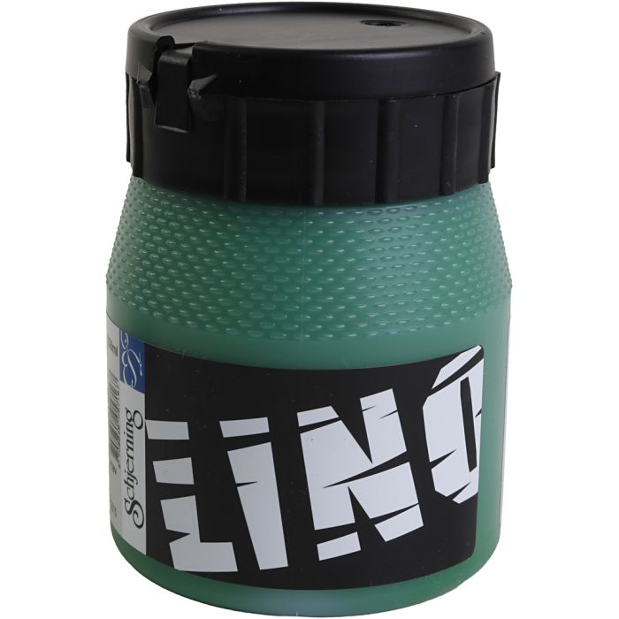 Encre pour Linogravure, vert, 250 ml/ 1 boîte