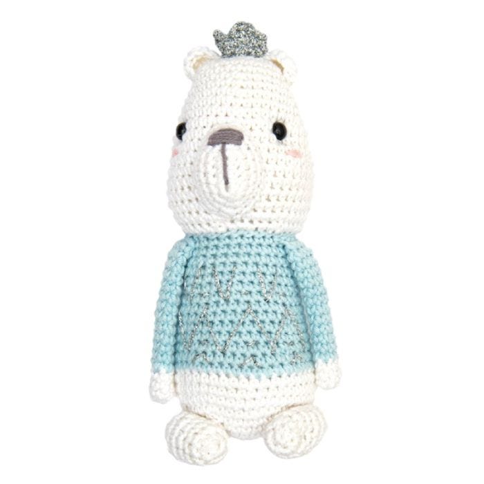 Patron Amigurumi crochet gratuit : Ours polaires
