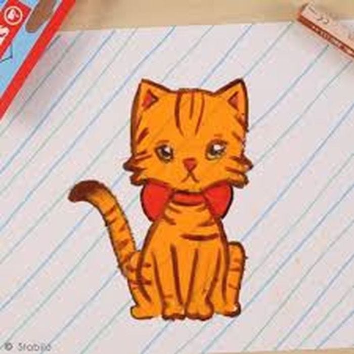Comment dessiner un joli chat?