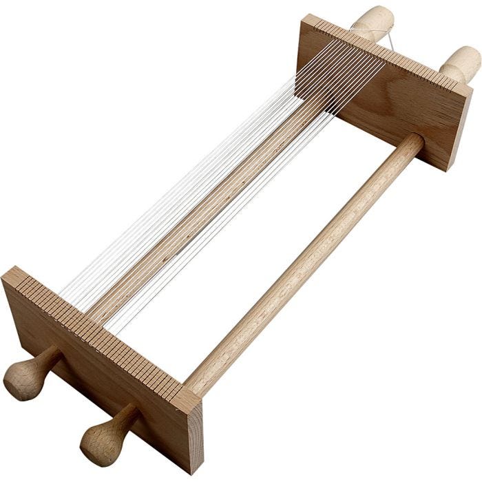 Métier à tisser les perles, 26 cm, 11,5 cm, 1 pièce