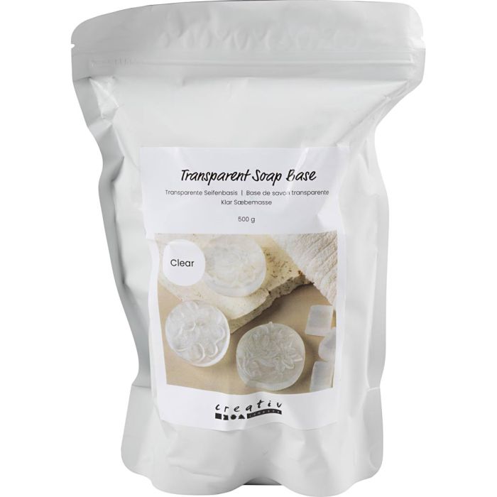 Base de savon transparente, Granules, 500 gr/ 1 Pq.