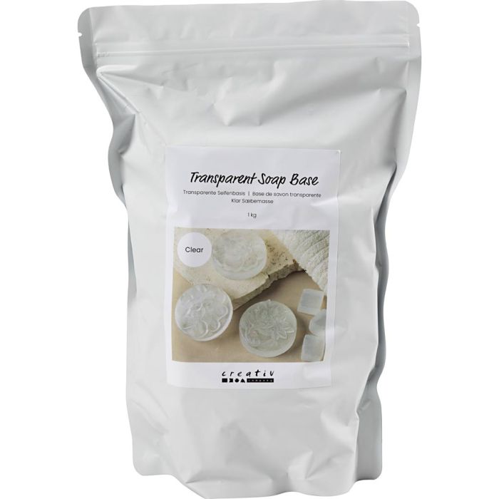 Base de savon transparente, Granules, 1000 gr/ 1 Pq.