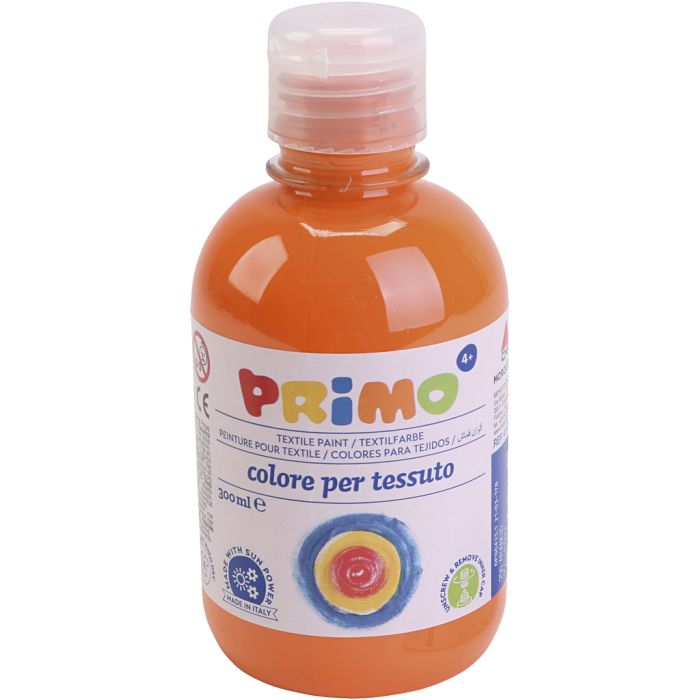 Peinture Textile, orange, 300 ml/ 1 flacon