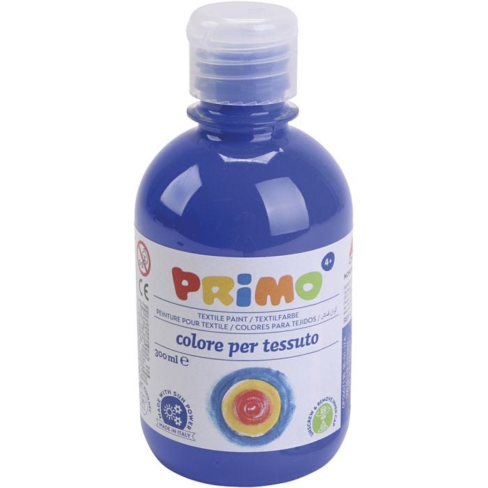 Peinture Textile, bleu foncé, 300 ml/ 1 flacon