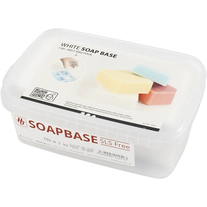 Base de Savon, blanc, 1 kg