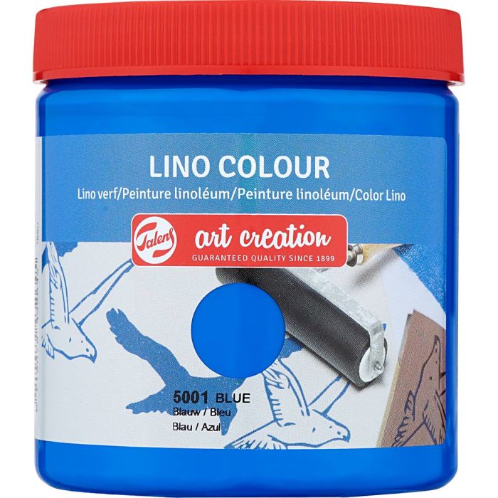 Encre pour Linogravure, bleu, 250 ml/ 1 boîte