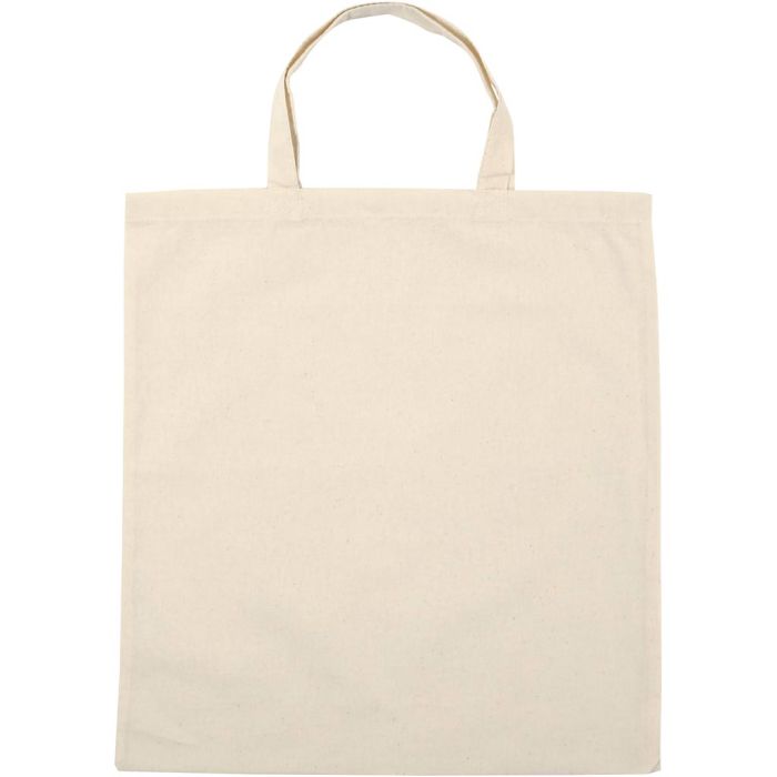 Sac Fourre-Tout, dim. 38x42 cm, 145 gr, naturel clair, 20x5 pièces/ 1 Pq.