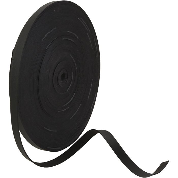 L : 10 mm, noir, 20 m/ 1 rouleau