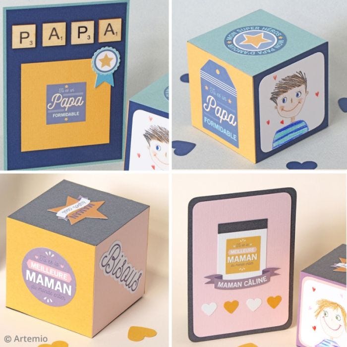 DIY : Bricolage enfant pour la fête des mères et des pères